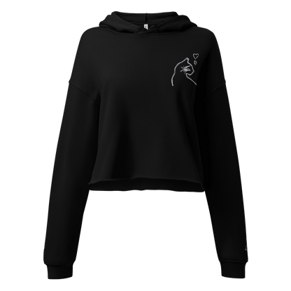 Embers of my Ego Cropped Hoodie - zronine