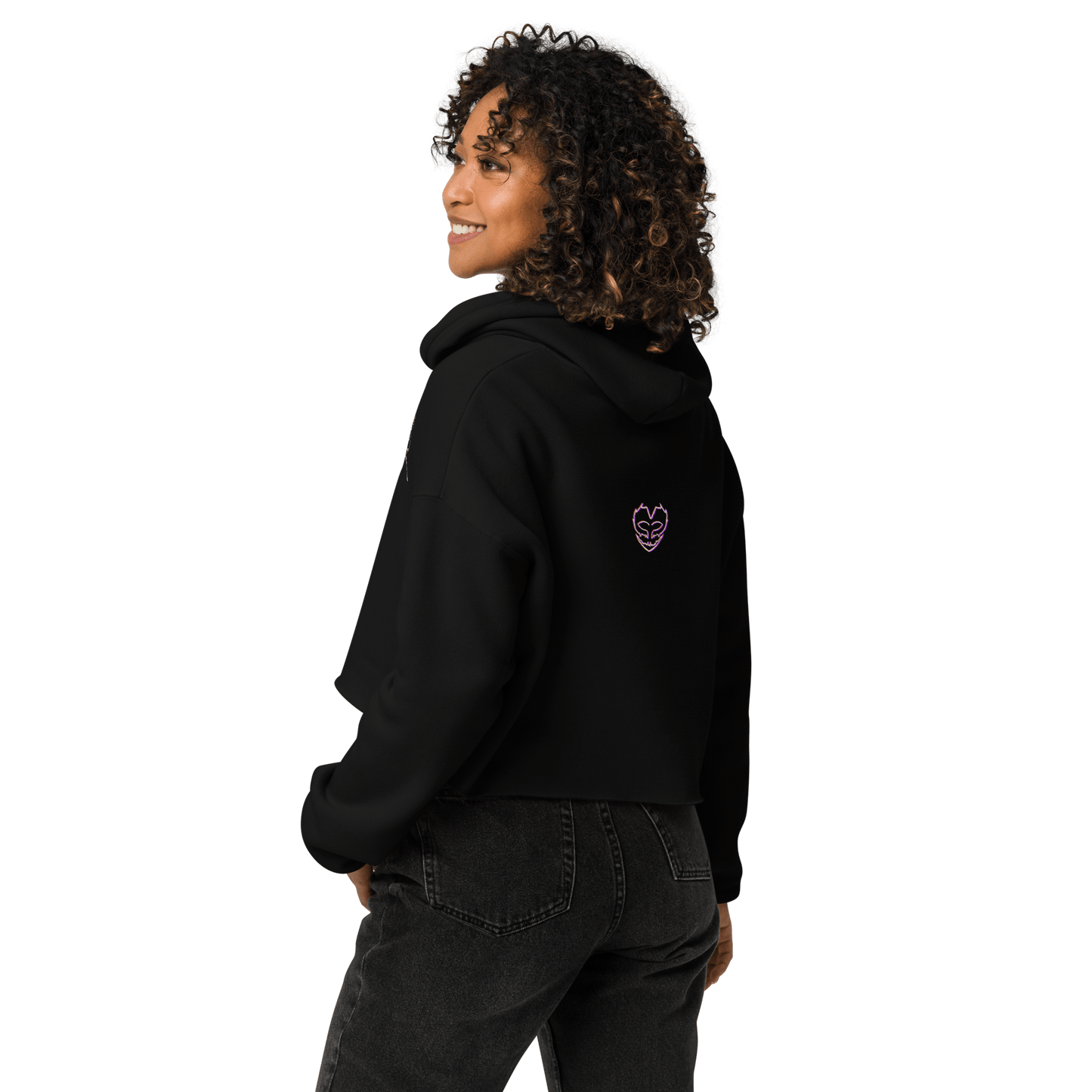 Embers of my Ego Cropped Hoodie - zronine