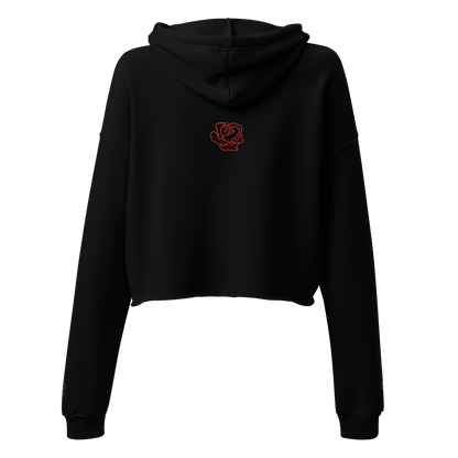 Hearlds of my Heart Cropped Hoodie - zronine